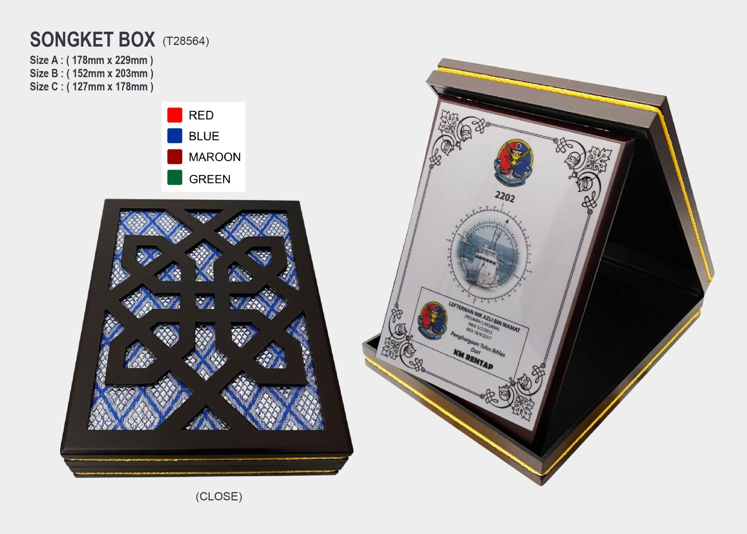 songket box