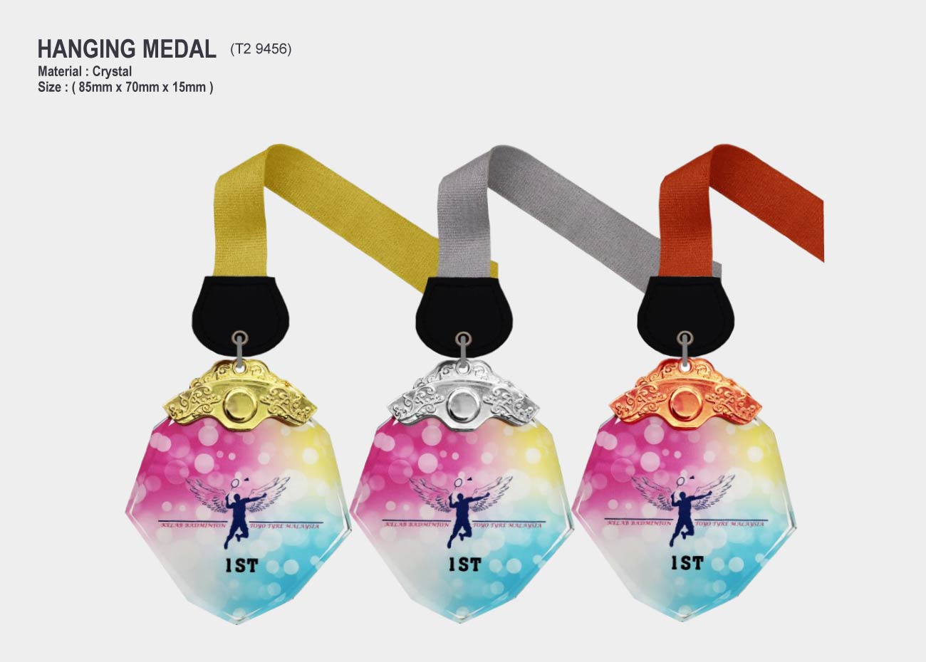 medal crystal