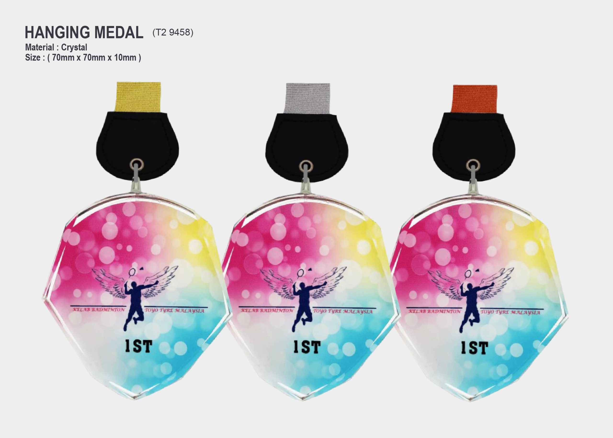 medal crystal