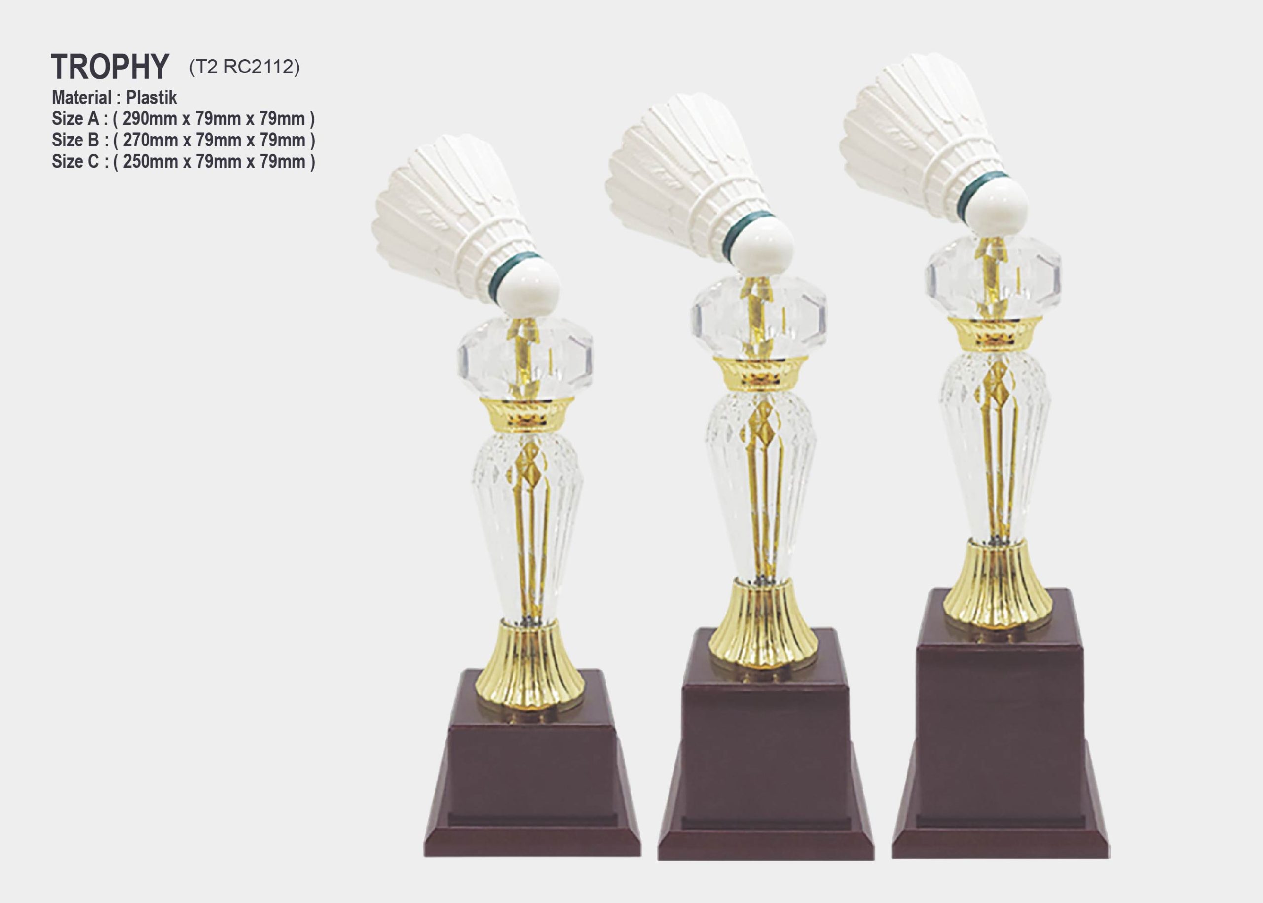 badminton trophy