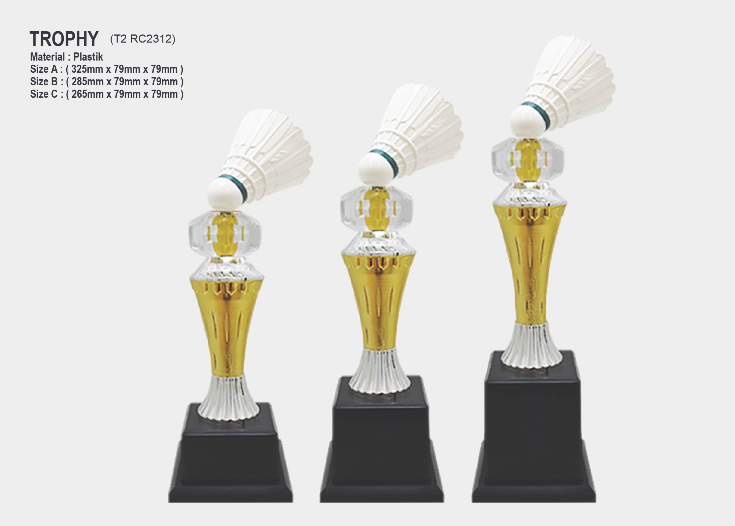 badminton trophy