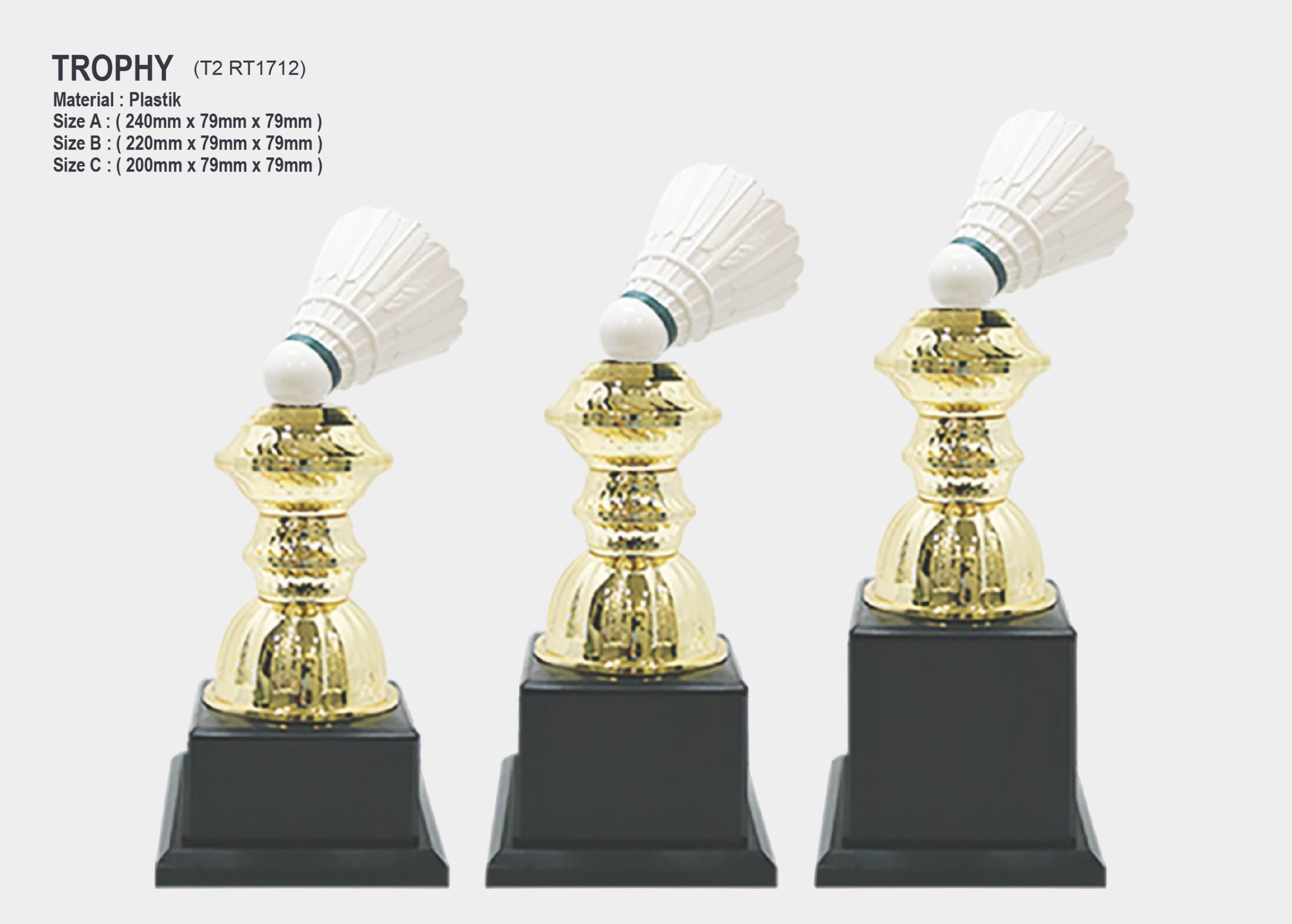 badminton trophy