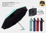 22" Fold Auto Umbrella M2UM662