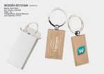 Wooden Keychain M3KM212-01