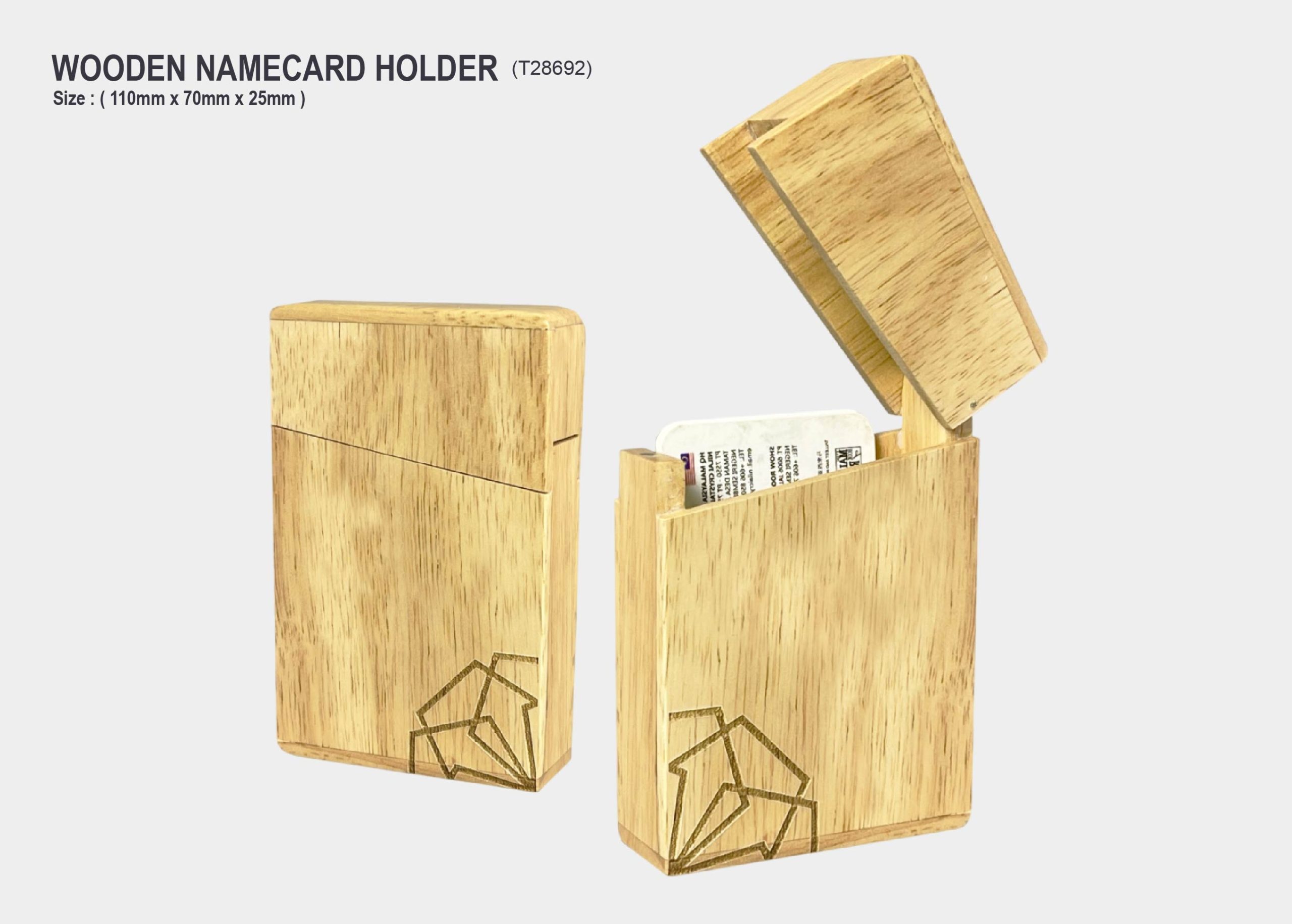 Wooden Namecard Holder