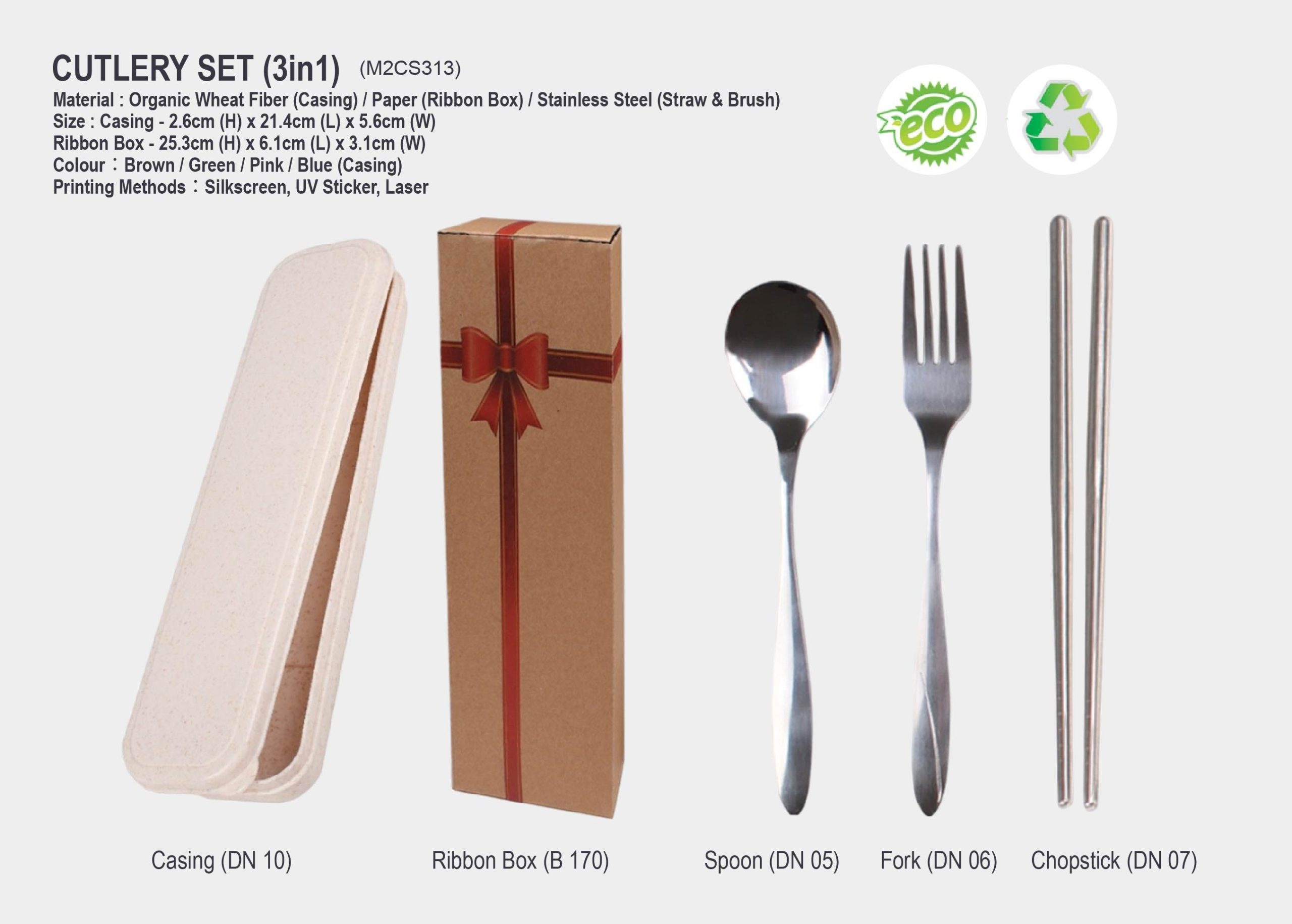 Cutlery Set (3in1)