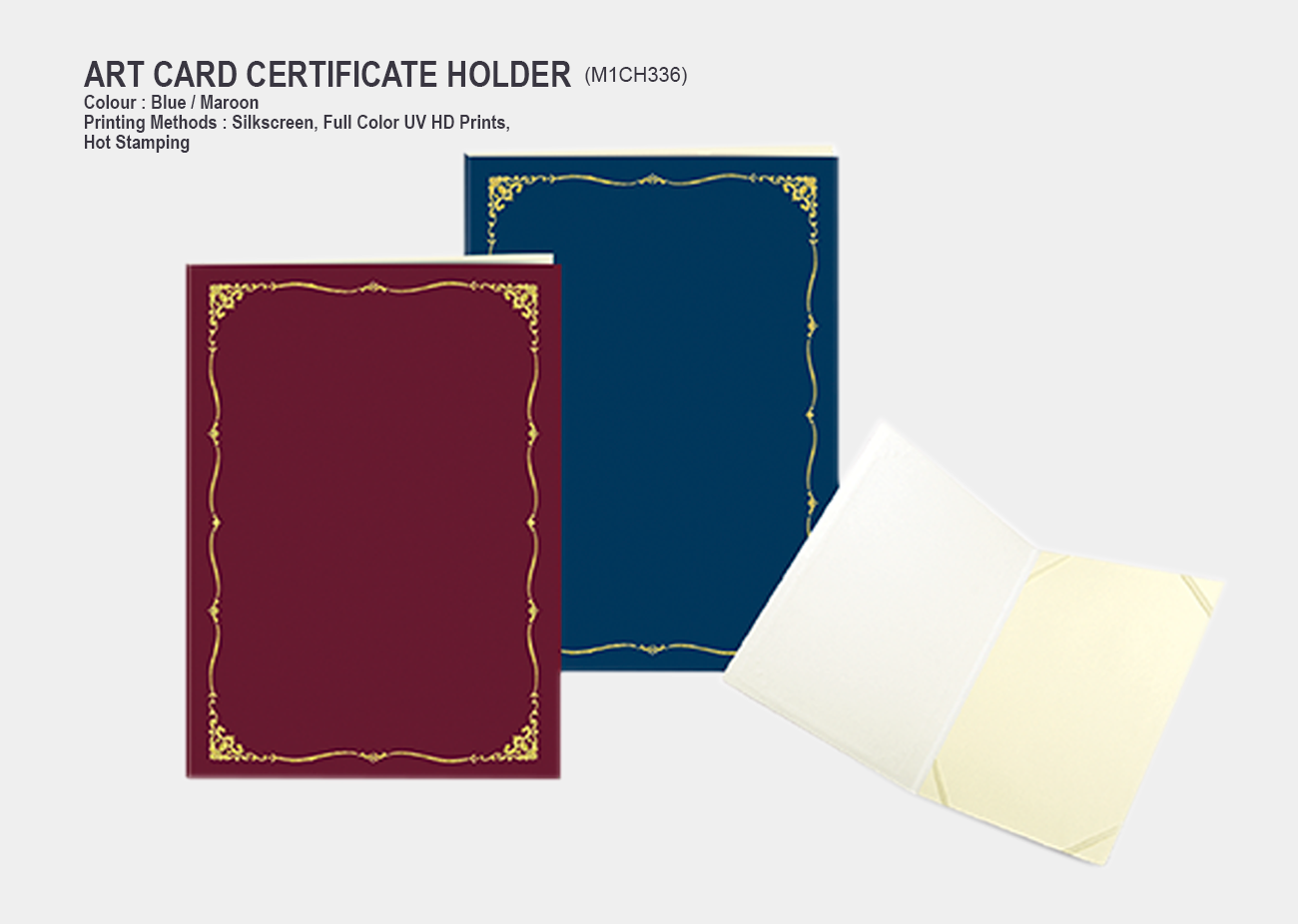 Art Card Certificate Holder M1CH336
