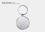 Metal Keychain-M1KC888