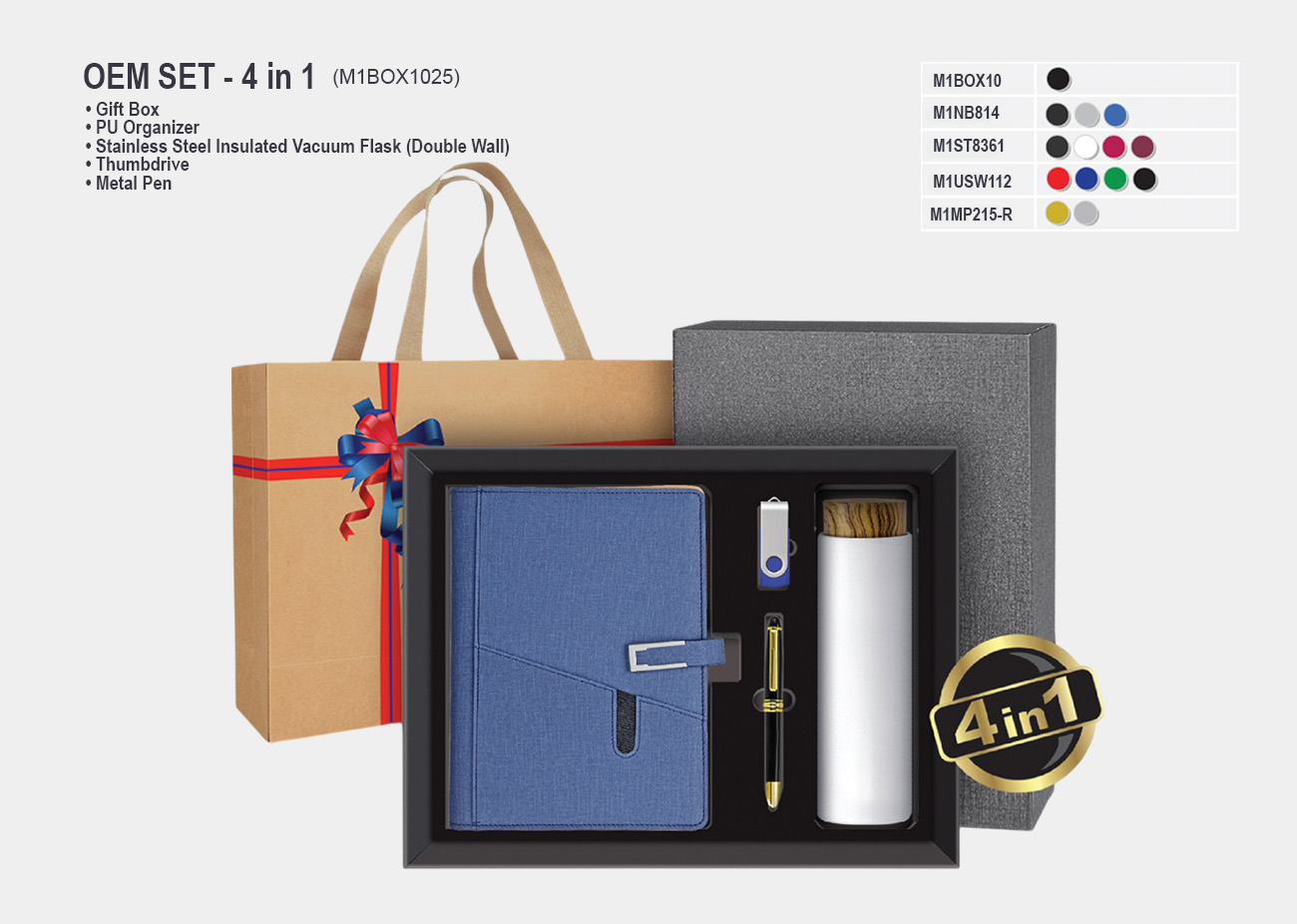 OEM Set - 4in1 M1BOX1025