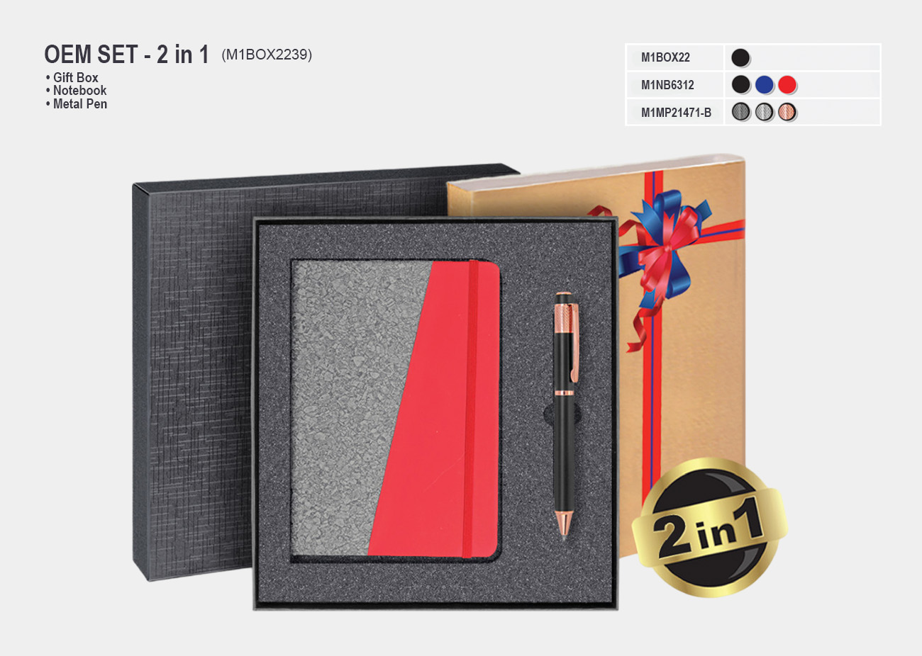 OEM Set - 2in1 M1BOX2239