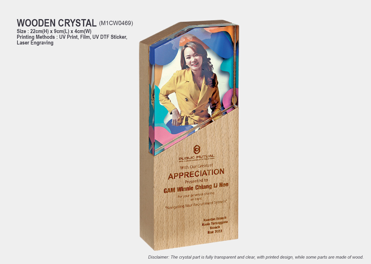 crystal wooden