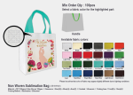 rPET Non Woven Bag SB1NH46 <br> 20cm(W) x 20cm(H) x 8cm(D)