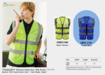 Crossrunner Safety Vest <br> CRSV 3100 (120gsm)