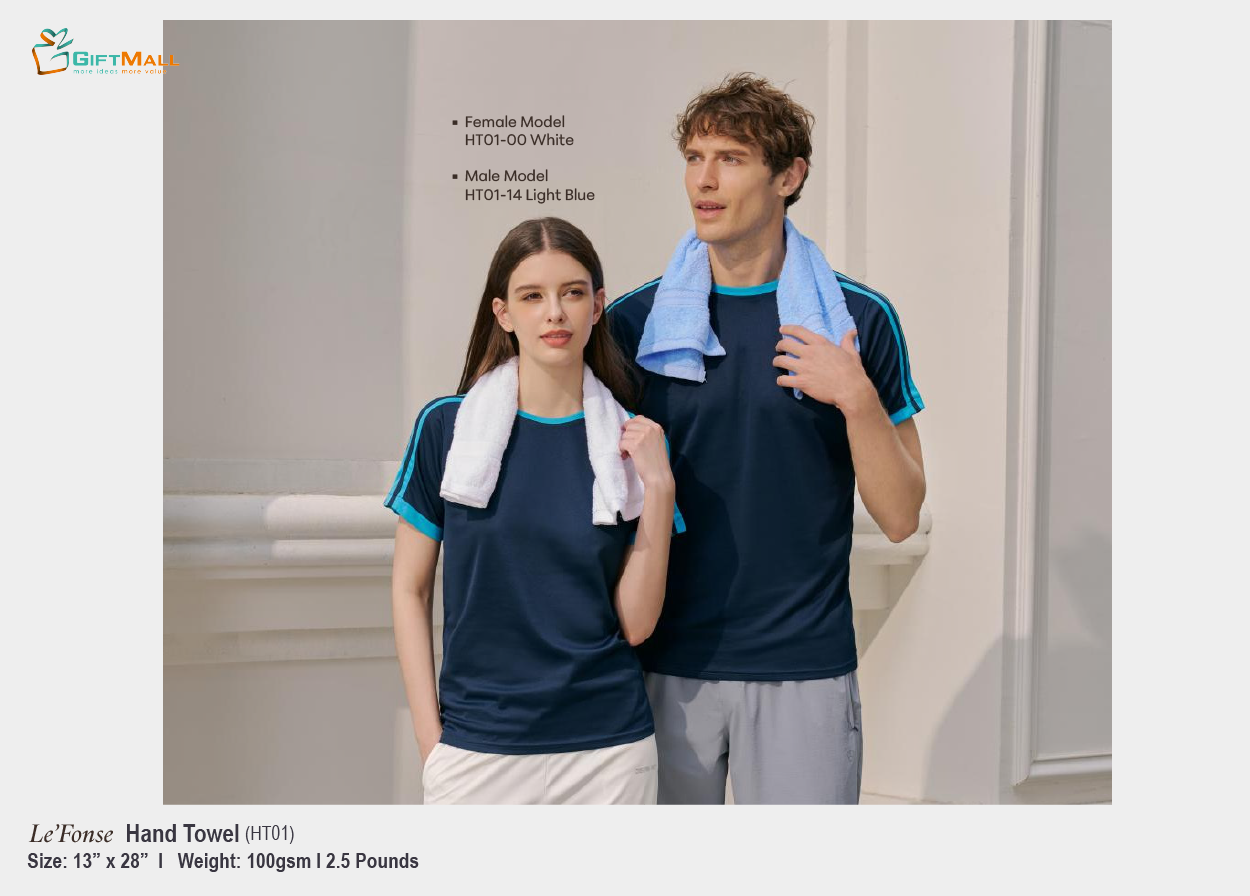 Le'fonse Hand Towel HT01 <br> 13in(W) x 28in (L)