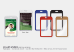 ID Card Holder M1ID319<br>12.2cm(H)x7.8cm(W)