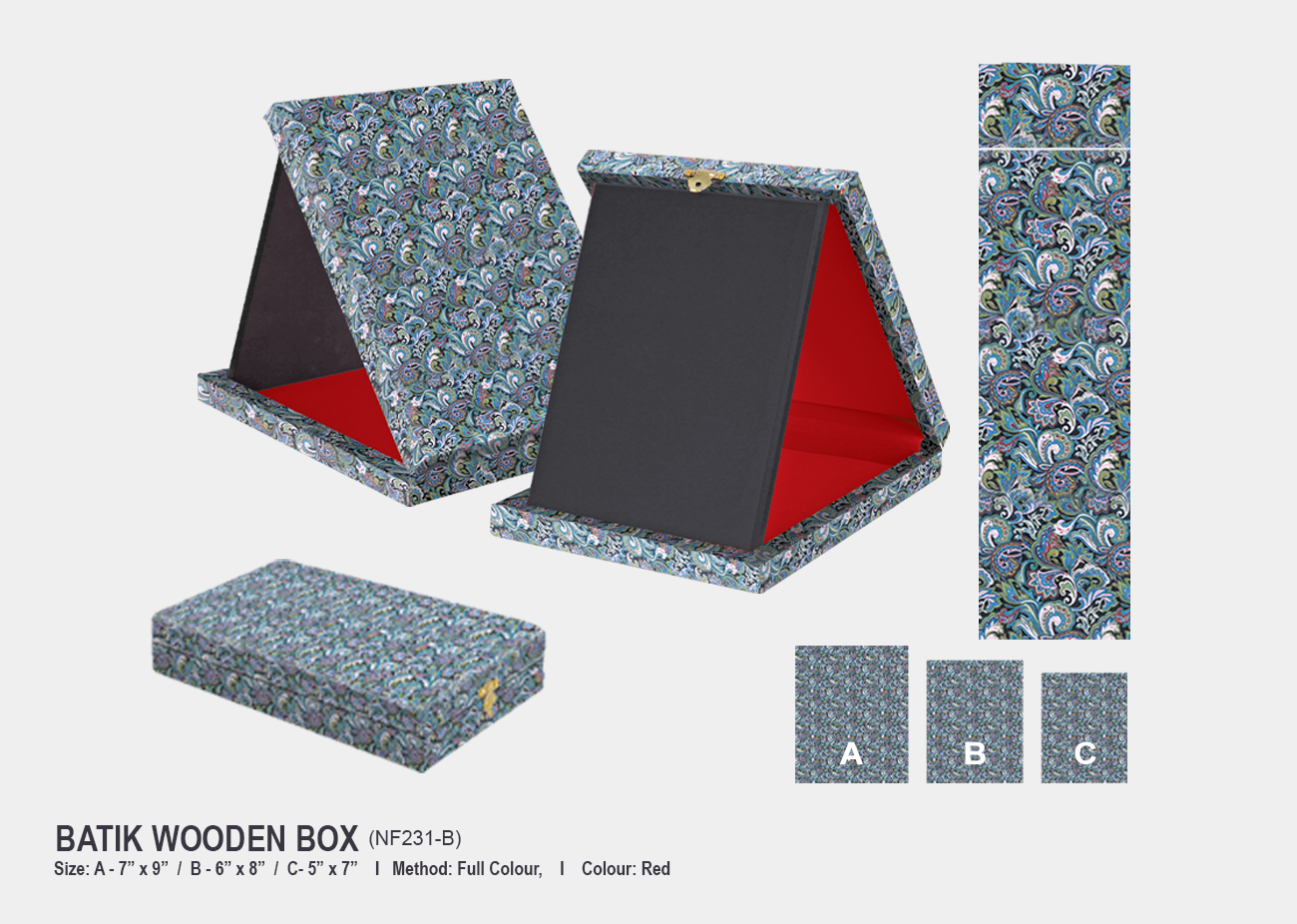Songket Box M1NF231-B