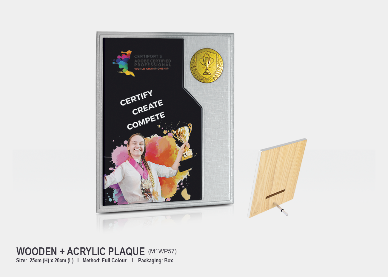 Wooden Plaque M1WP57