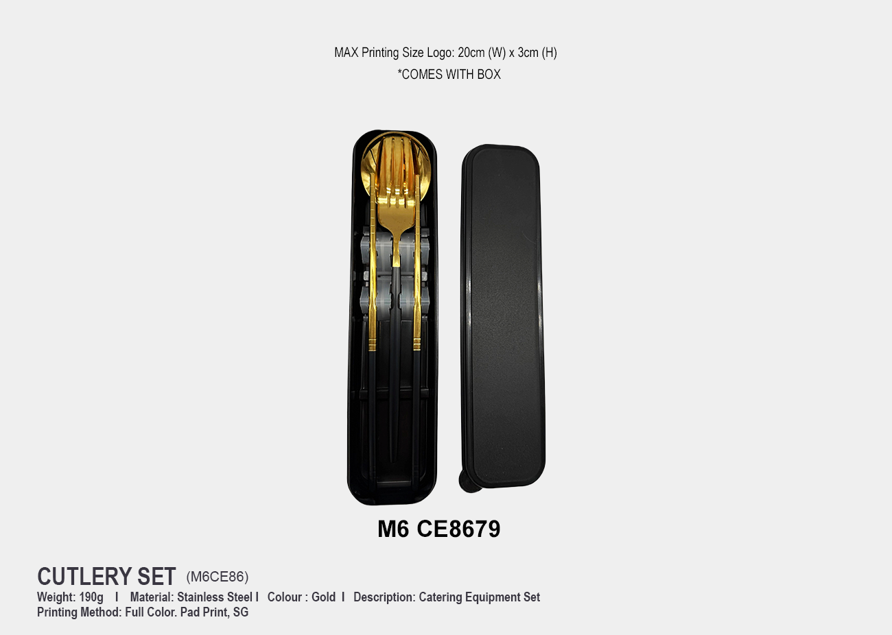 Stainless Steel Cutlery M6CE86