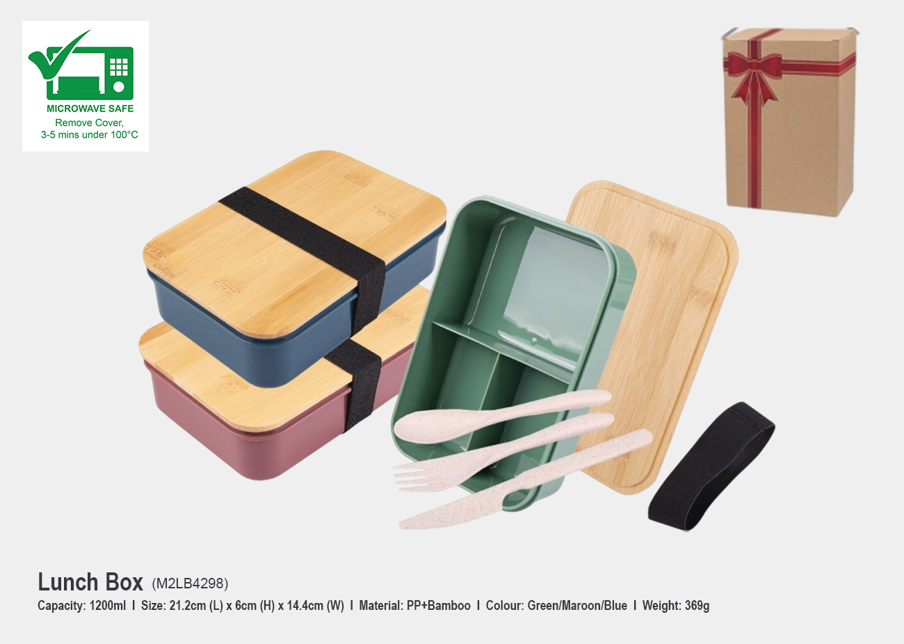 Lunch Box M2LB4298<br> 1200ml