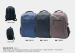 Laptop Backpack M6LT41 <br> 33cm(L) x 14cm(W) x 47cm(H)