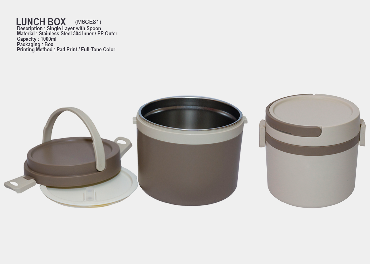 Lunch Box M6CE81<br>1000ml