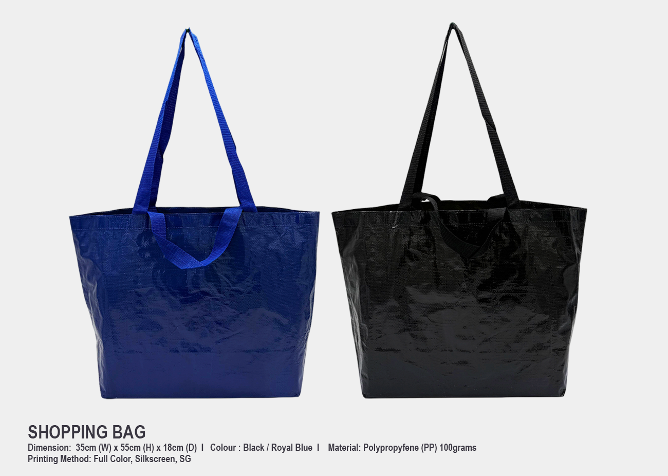 Shopping Bag M6NW41 <br> 35cm(H) x 55cm(L) x 18cm(H)