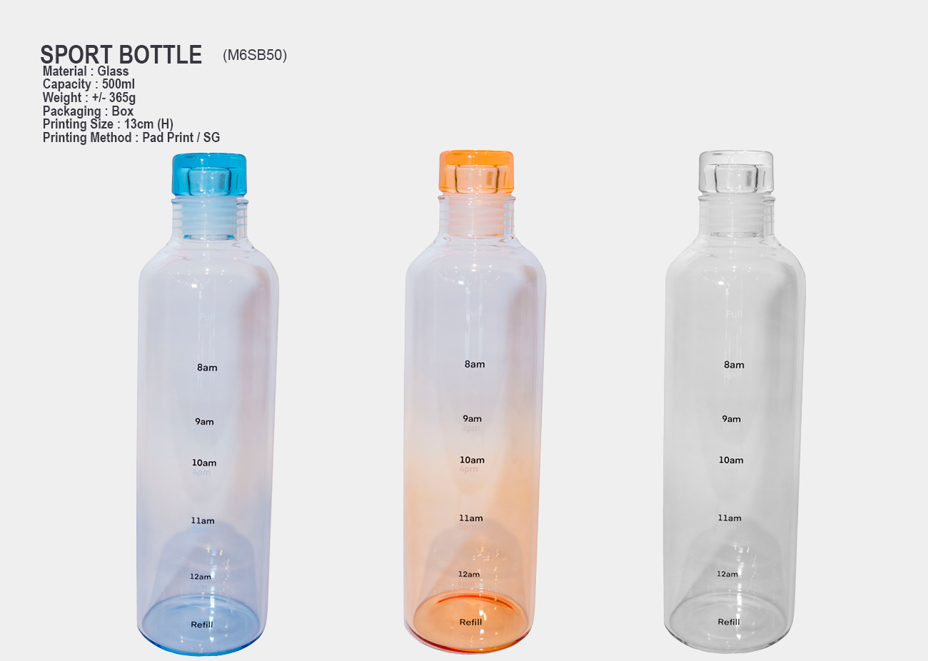 Sport Bottle M6SB50<br>500ml