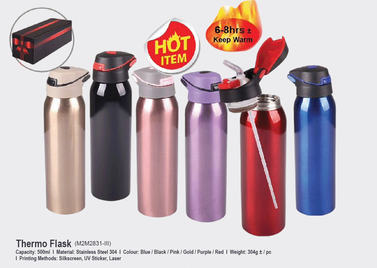 Thermo Flask M2M2831-III <br>500ml
