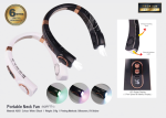 Portable Neck Fan M2RF771 <br>