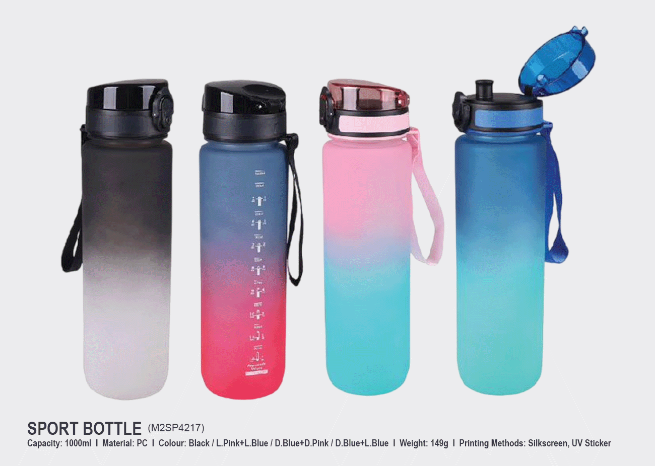 Sport Bottle M2SP4217 <br> 1000ml
