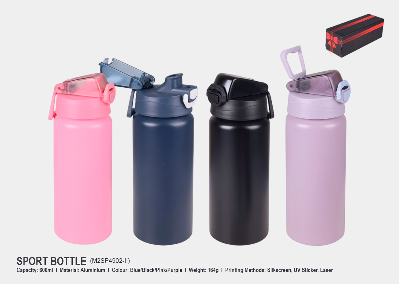 Sport Bottle M2SP4902-II <br> 600ml