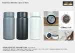 Stainless Steel Vacuum Flask SITTC4912A<br>380ml