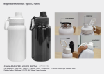 Stainless Steel Water Bottle SITWB011S <br>900ml