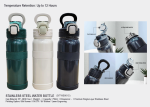 Stainless Steel Water Bottle SITWB861S <br>750ml