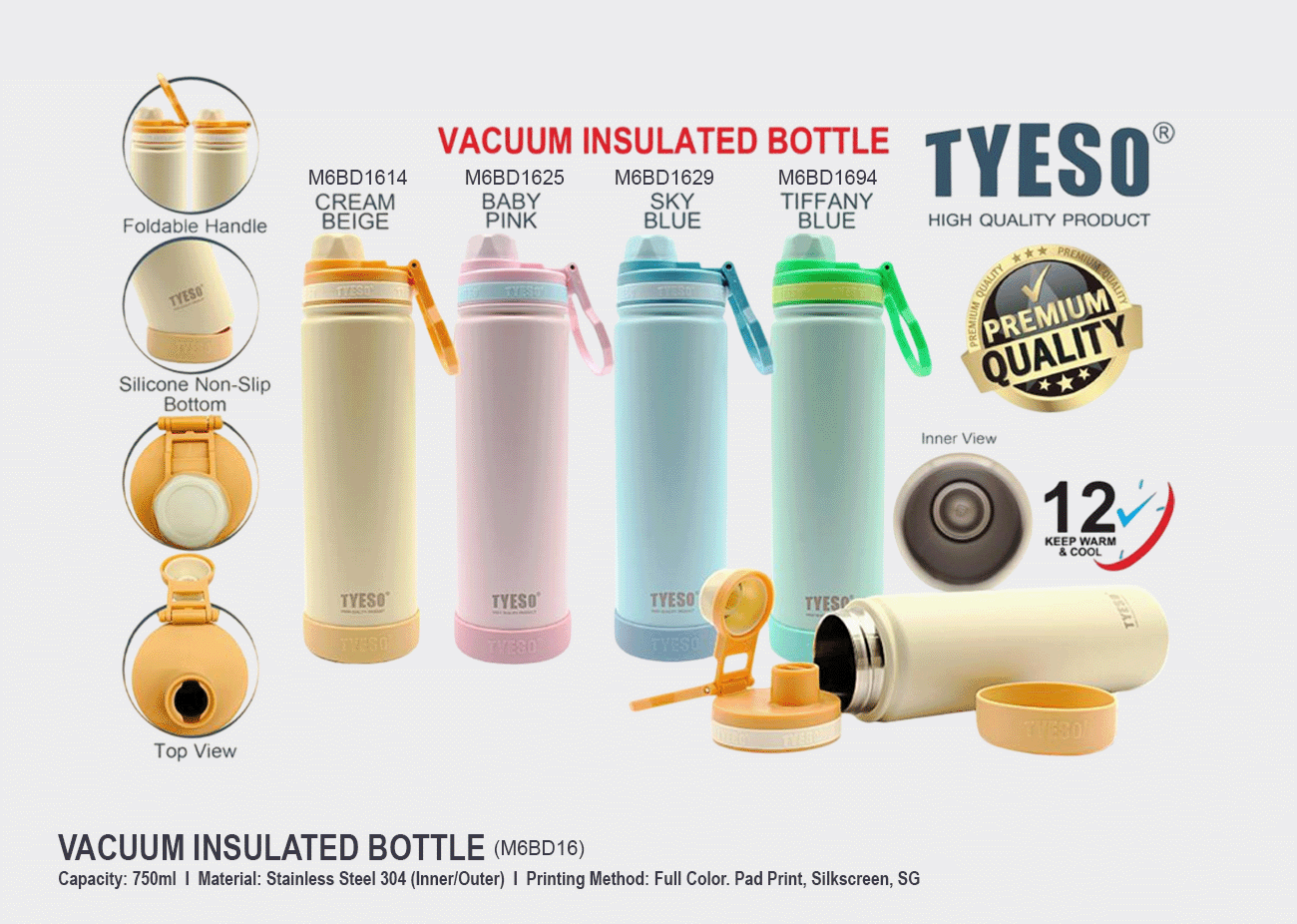 Vacuum Flask M6BD16<br>750ml