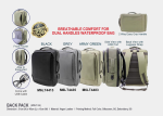Laptop Backpack M6LT44 <br> 31cm(W) x 45cm(H) x 13cm(D)