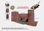 Multifunction Computer Storage Bag M6SA45 <br>