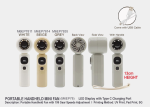 Portable Handheld Fan<br>M6EP78 13cm (H)