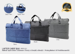 Laptop Carry Bag M6SL32 <br> 37cm(L) x 2.5cm(W) x 28cm(H)