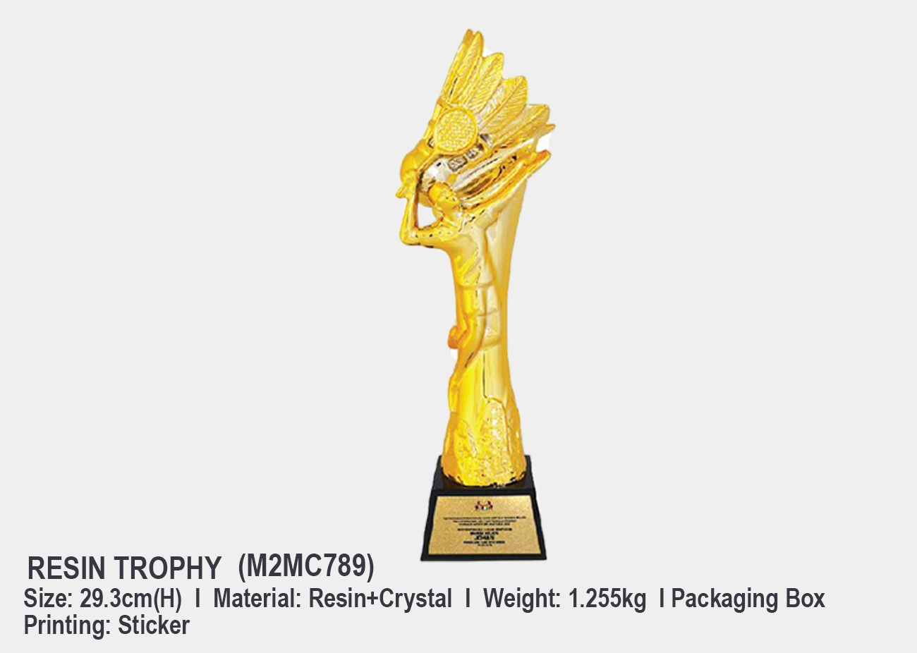 Resin Trophy M2MC789
