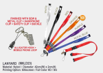 Lanyard M6LD23<br>42cm(W) x 2cm(H)