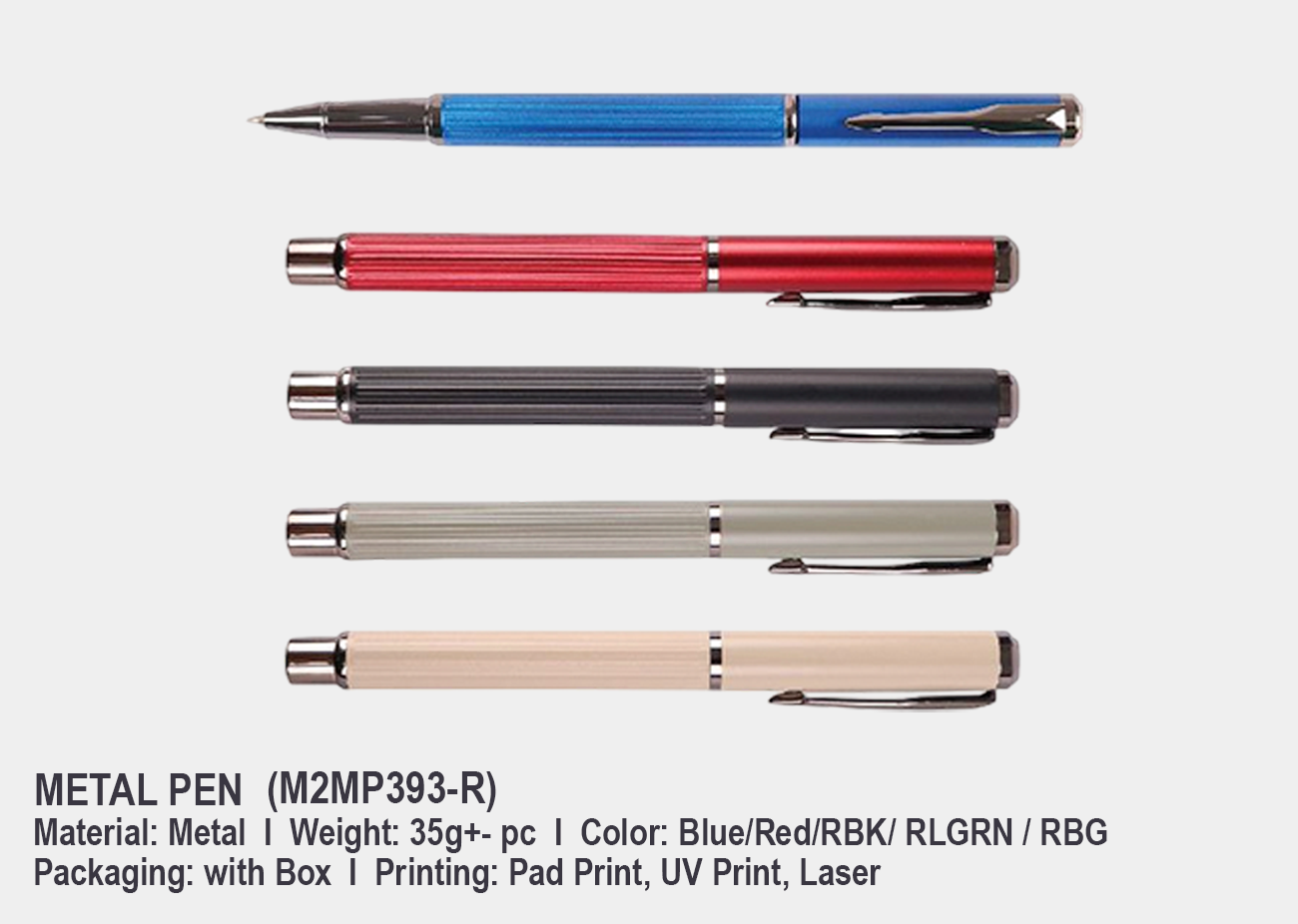 Metal Pen M2MP393-R