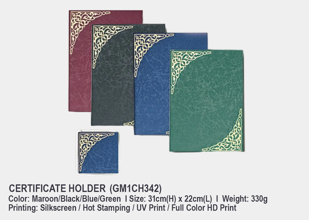 Craft Certificate Holder GM1CH342