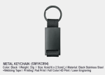 Metal Keychain GM1KC894 <br> 6cm(H) x 2.5cm(L)