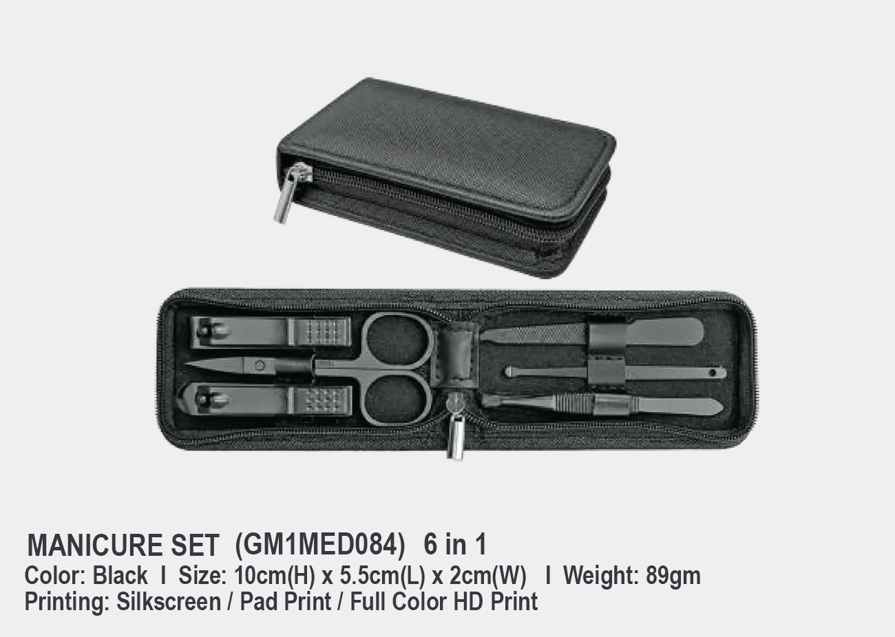 Manicure Set (6in1) GM1MED084 <br>