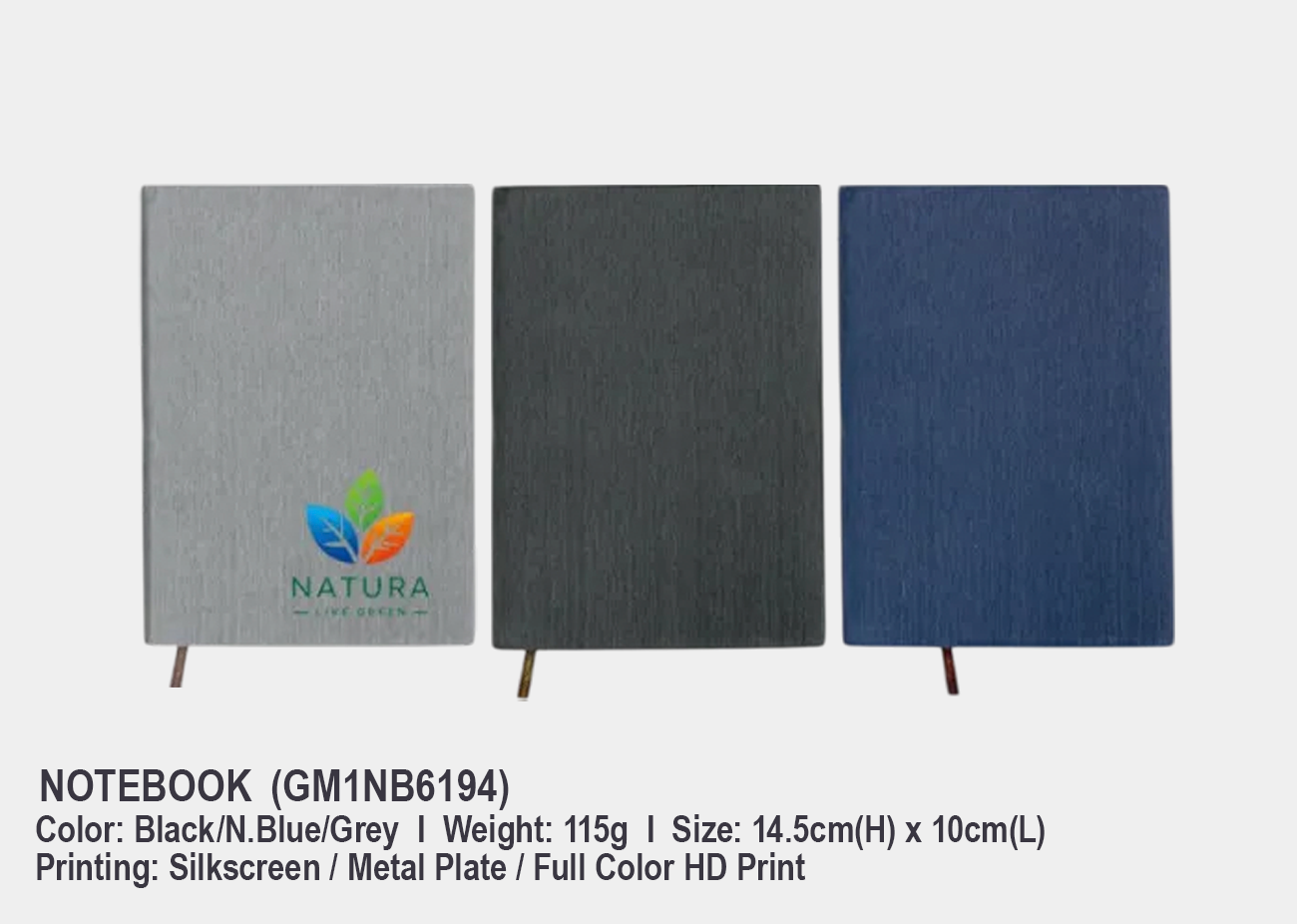 Pocket Notebook GM1NB6194 <br> 14.5cm(H) x 10cm(L)