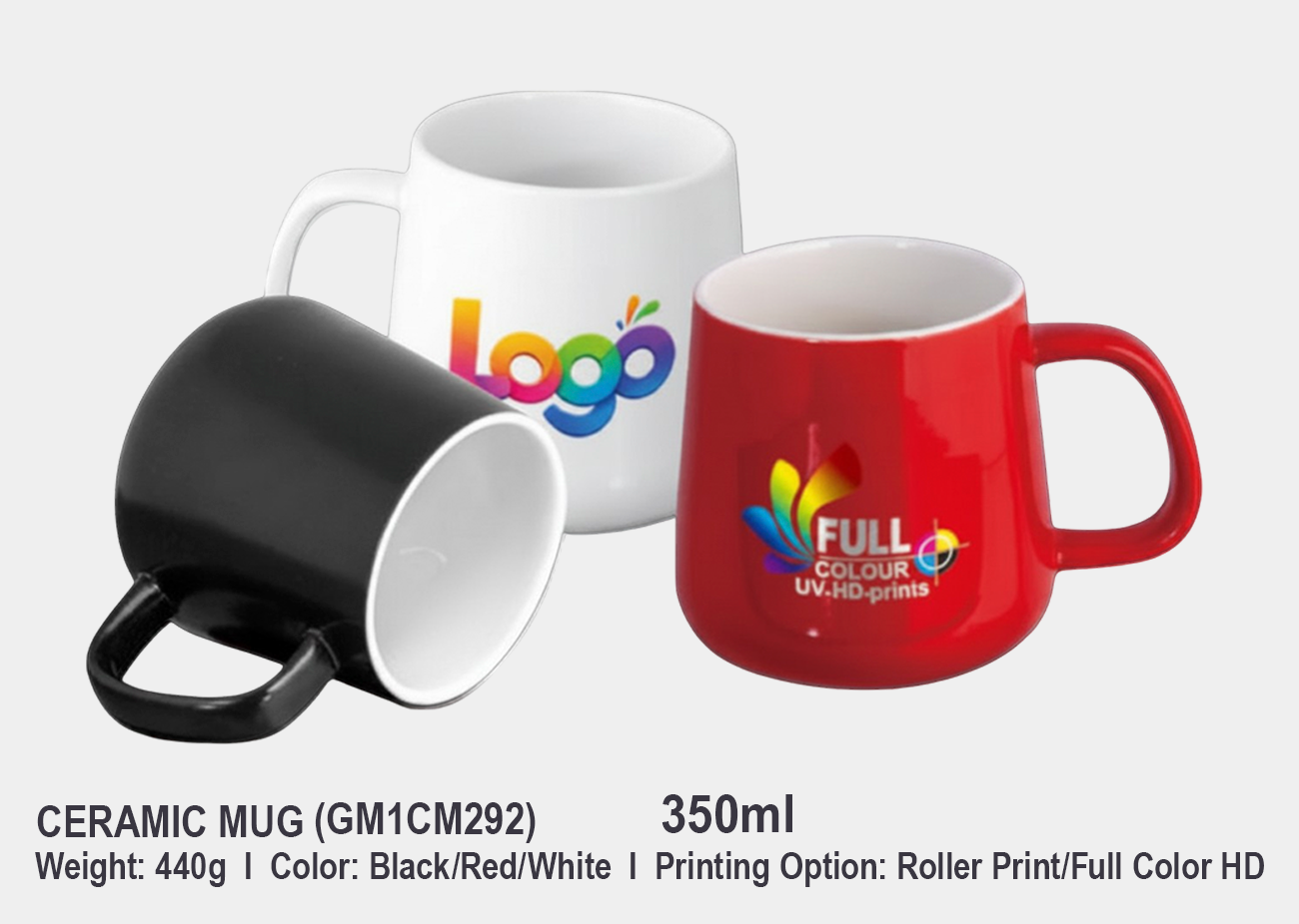 Ceramic Mug GM1CM292<br> 350ml
