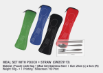 Meal Set with Pouch & Straw (4in1) GM2CS113
