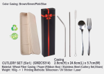 Straw & Cutlery Set (5in1) GM2CS314