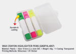 Wax Crayon Highlighter Pens GM2PHL4067